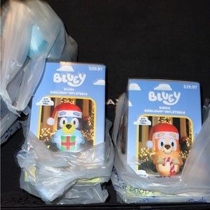 Bluey and Bingo 5ft Christmas Inflatables